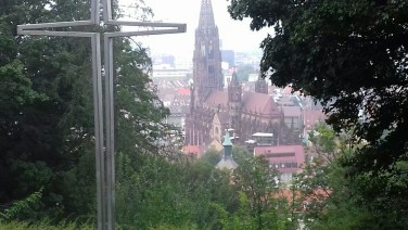 Blick auf das Freiburger Münster