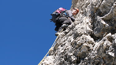 Grohmannspitze Südwand, Langkofelgruppe, Dolomiten