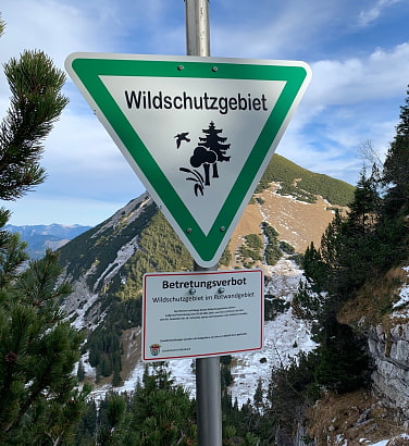 Was ist ein Wildschutzgebiet? Alpenverein München & Oberland