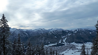 Blick auf Oberammergau