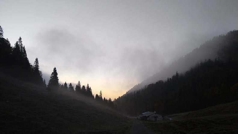 Die Kotalm im Morgengrauen - ein magischer Ort