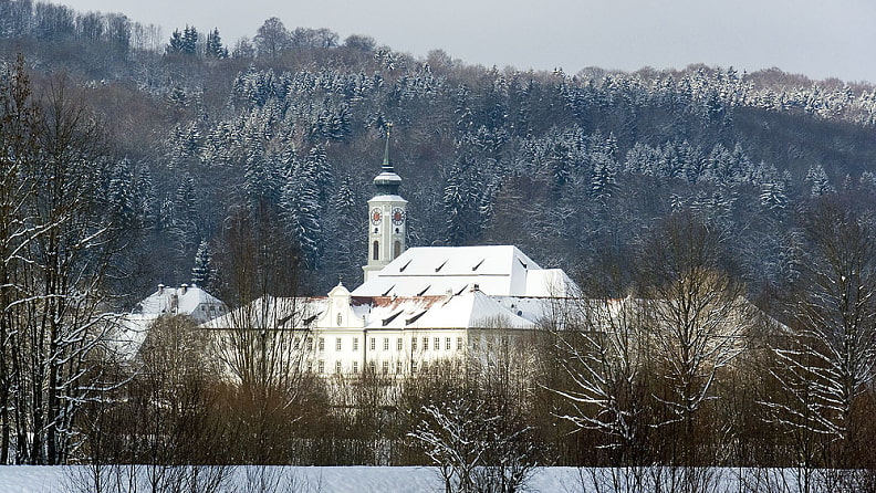 Start am Kloster Schäftlarn