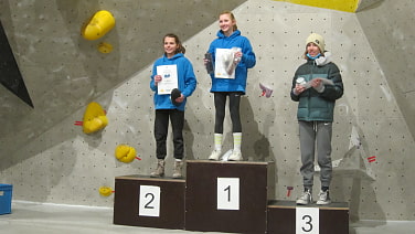 Podium Damen C-Jugend