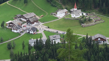 Blick auf unser Hotel