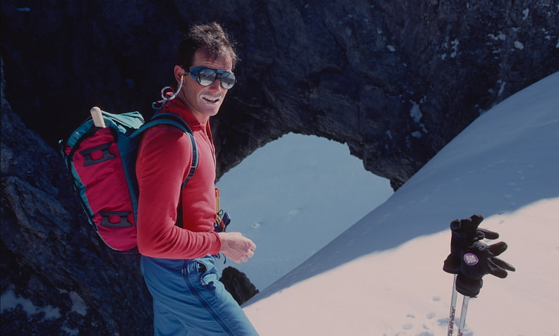 Ueli Kopp auf Skitour, 1991: „Am Anfang stand der Tod wie ein schwarzer Schatten in mir.“