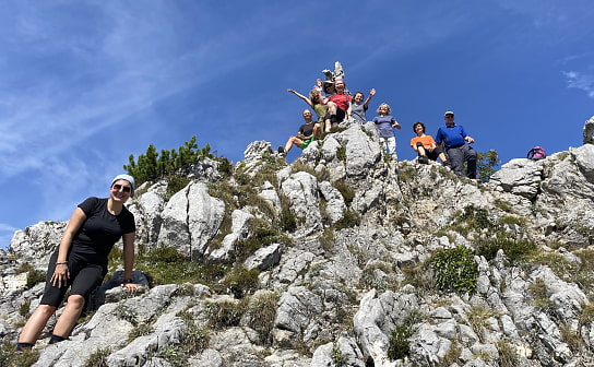 Die Hörndlwand, das Matterhorn des Chiemgaus, 7. September 2022