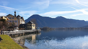 Am Ufer in Tegernsee