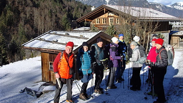 ... an der Kaiserschmarrnalm vorbei ...