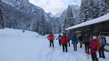 Im Abstieg an der Längentalalm