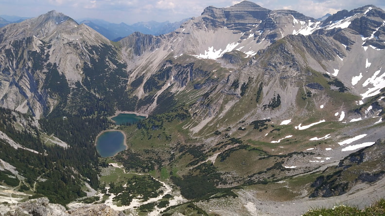 Blick von der Schöttelkarspitze