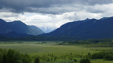 Blick übers Murnauer Moos