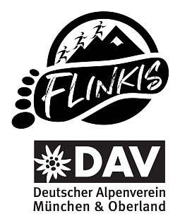 Logo der Trailrun Gruppe Flinkfüßer des DAV München Oberland