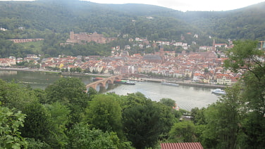 Blick auf Heidelberg