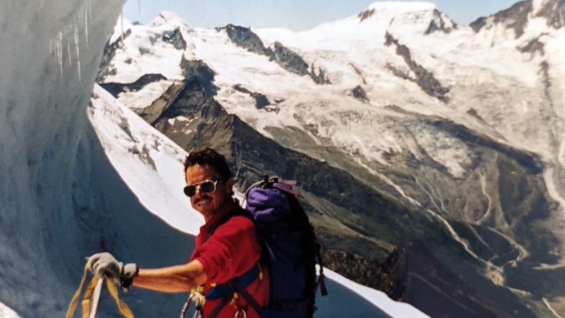 Mont Brouillard und Punta Baretti sind in Volkers Erinnerung die schwersten der 61 Viertausender.