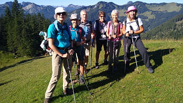 Die zünftige Wandergruppe