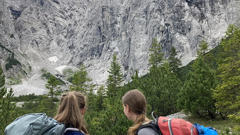 Der Start der Tour: Aufstieg zum Solsteinhaus