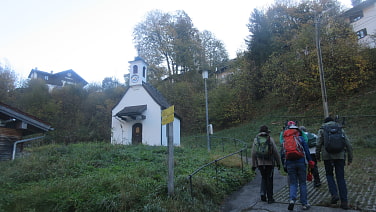 Aufstieg über Schießstätte