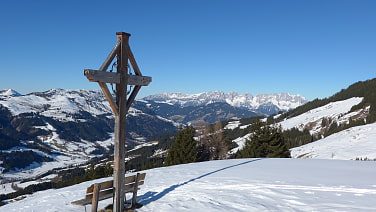 Ausblick zum Wilden Kaiser