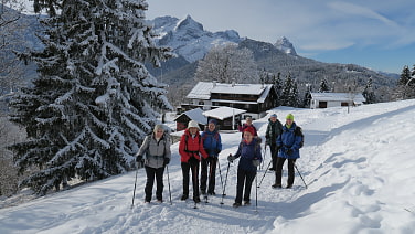 ... der Weiterweg nach Wamberg ...