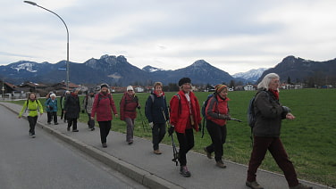 Start Brannenburg - Blick auf Inntalberge