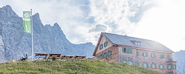 Die Falkenhütte im Karwendelgebirge