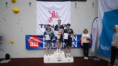 Bayerischer Meister 2024 im Speed: Anton Fassbender (M.)