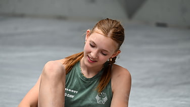 Paula Mayer-Vorfelder, Drittbeste in der U16-Quali, freut sich auf das WM-Semifinale