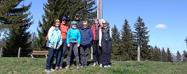 auf dem Schnalzgipfel