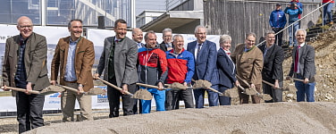 Spatenstich beim Bayerische Zentrum für Alpine Sicherheit in Bad Tölz