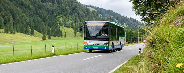 Bergbus der Linie Bayrischzell – Hinterthiersee