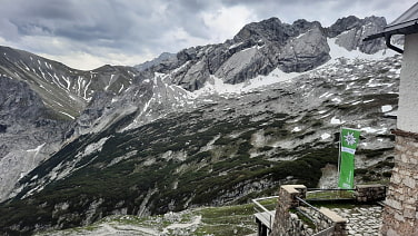 Verhältnisse an der Knorrhütte vom 4.06.2025