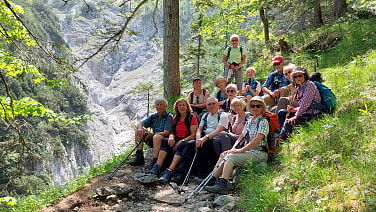 Aufstieg zur Hütte