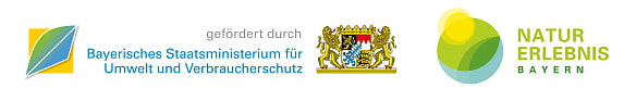 gefördert durch Bayerische Staatsministerium für Umwelt und Verbraucherschutz, Naturerlebnis Bayern