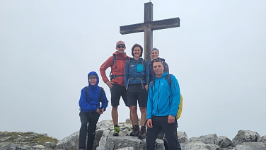 Am Gipfel der Schöttlkarspitze
