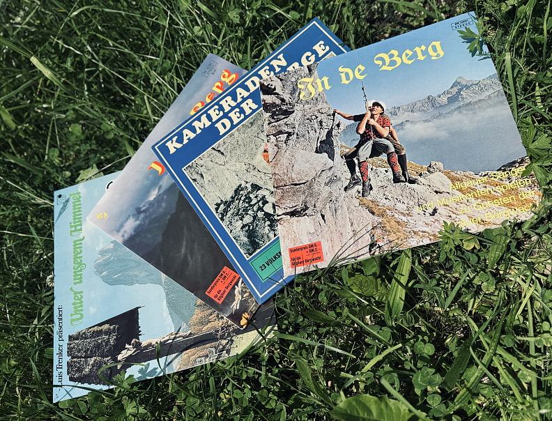 Alte Plattencover der Spendenkampagne