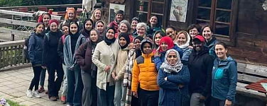 Wir sind bunt, Frauenwanderung mit JUNO