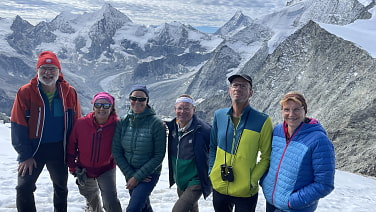 Auf dem Pigne de la Le, 3395m