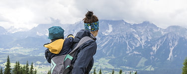 Hütte in den Bergen
