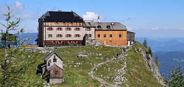 Das Watzmannhaus in den Berchtesgadener Alpen