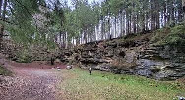 Steinbruch im Gleißental