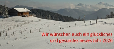 Gindelalm in Winterlandschaft
