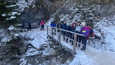 Durch die Faukenschlucht