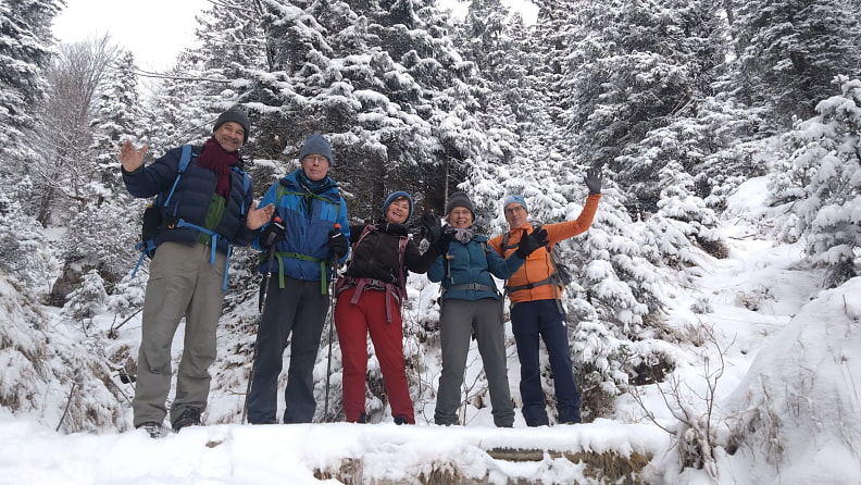 ... erreichen wir nach einer Stunde die Brücke.
