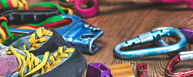 Alte Kletterausrüstung