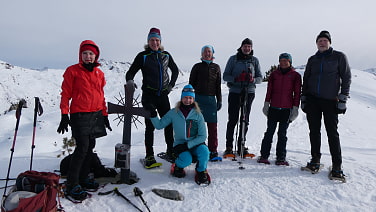 Nach 3,5 Std haben wir es geschafft - Alplköpfl 2141 m