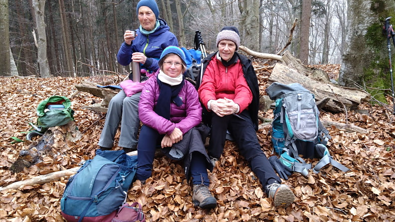 ... gönnen uns ein Päuschen.