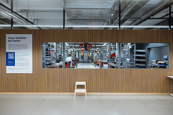 Runder Tisch: Vertreter der Firmen Bergzeit, Sport Conrad, Globetrotter und Patagonia sprechen im November 2025 über Secondhand- Ware im Bergsport.