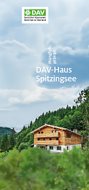 Deckblatt Faltblatt DAV-Haus Spitzingsee