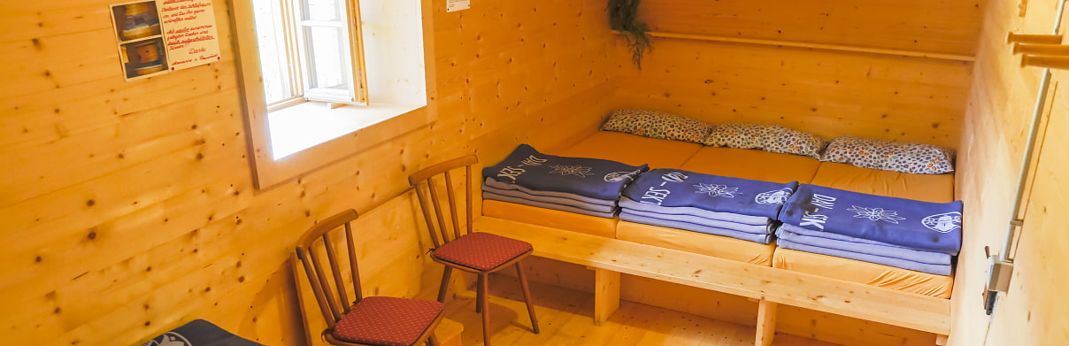 Bettenalger in der Bayerischen Wildalm