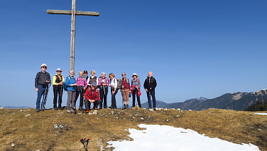 ... zum aussichtsreichen Gipfel.